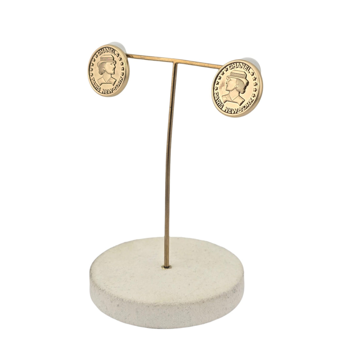 Chanel Gold Metier D’Art Earrings 2026 CHANEL
