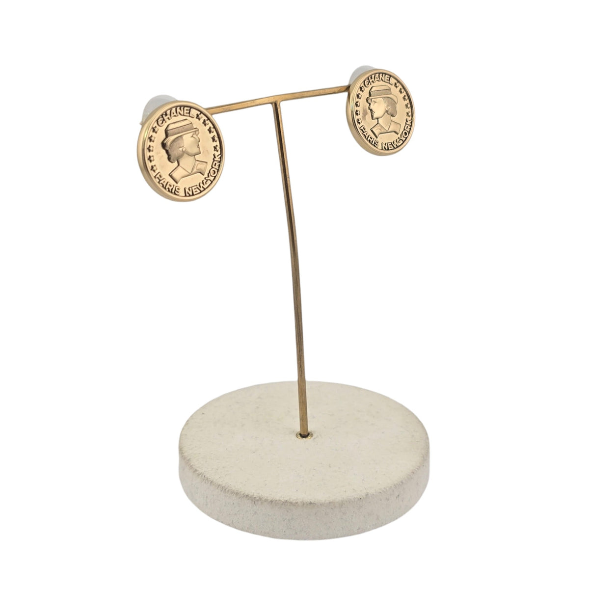 Chanel Gold Metier D’Art Earrings 2026 CHANEL
