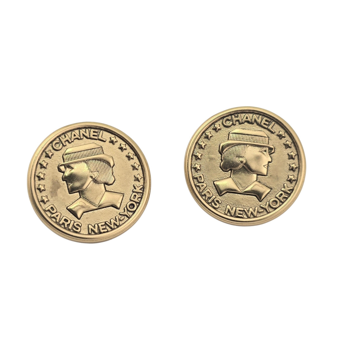 Chanel Gold Metier D’Art Earrings 2026 CHANEL