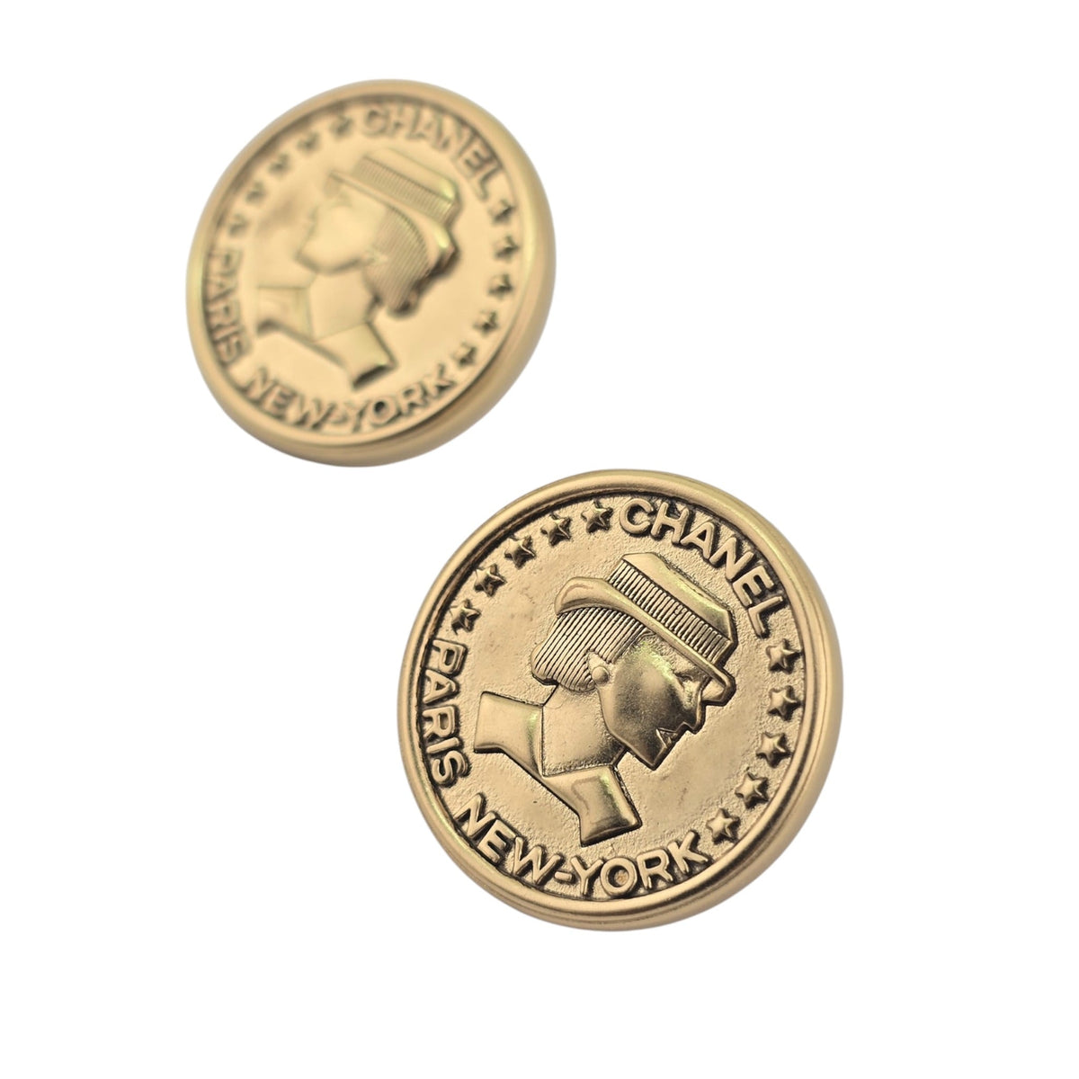 Chanel Gold Metier D’Art Earrings 2026 CHANEL