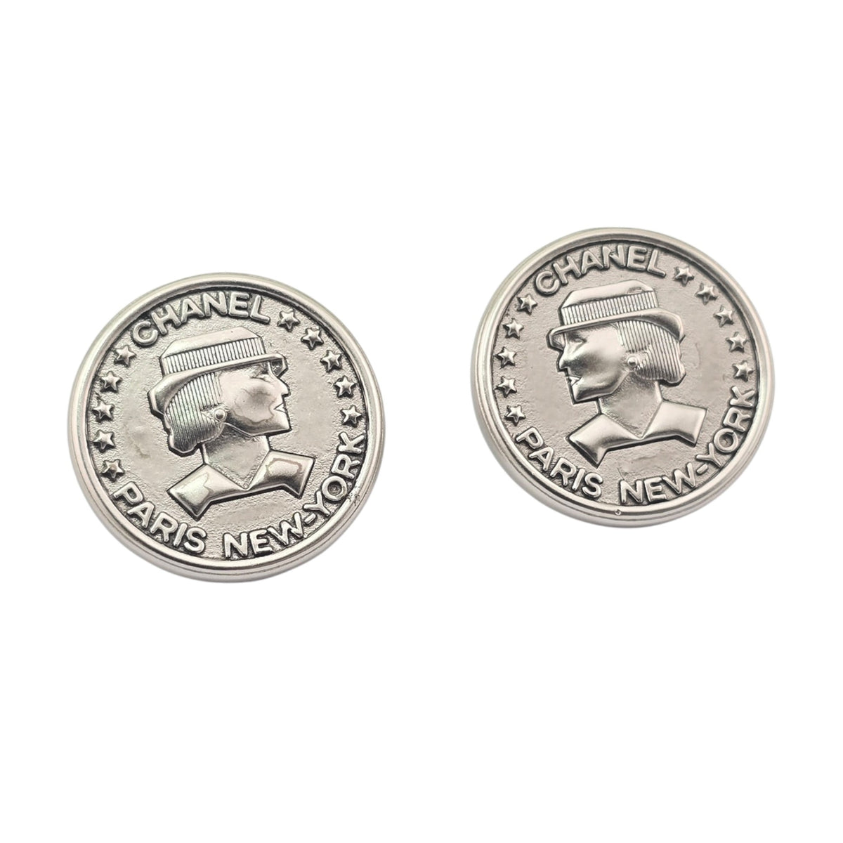 Chanel Silver Metier D’Art Earrings 2026 CHANEL