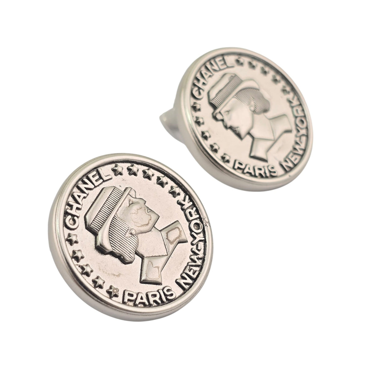 Chanel Silver Metier D’Art Earrings 2026 CHANEL