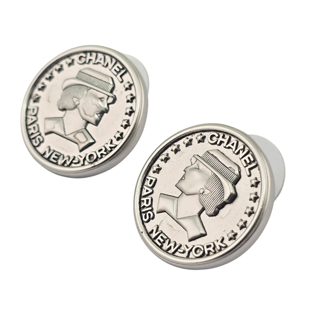 Chanel Silver Metier D’Art Earrings 2026 CHANEL