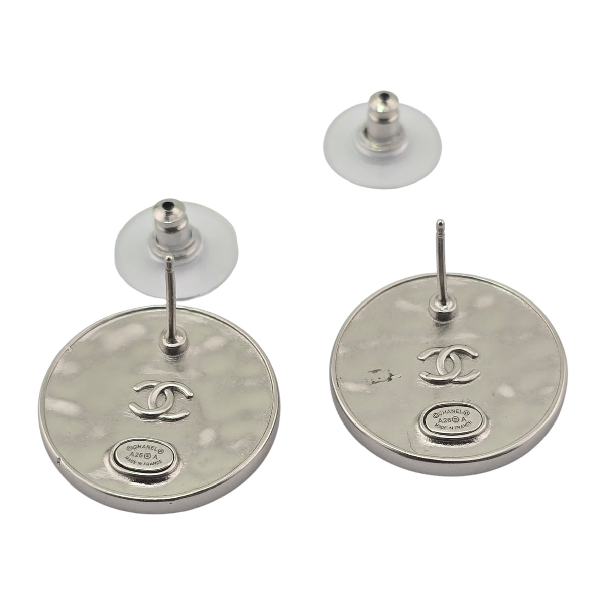 Chanel Silver Metier D’Art Earrings 2026 CHANEL