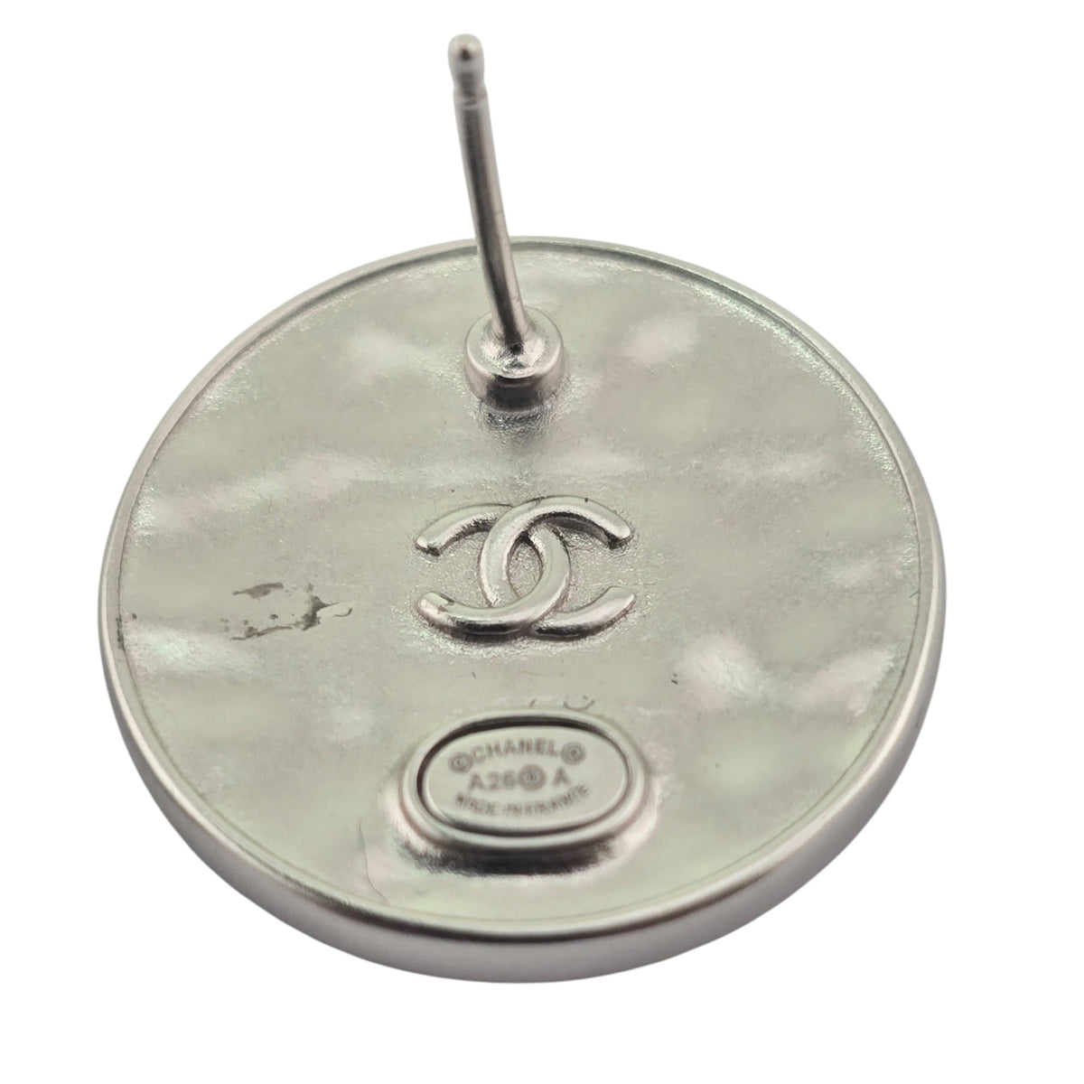 Chanel Silver Metier D’Art Earrings 2026 CHANEL