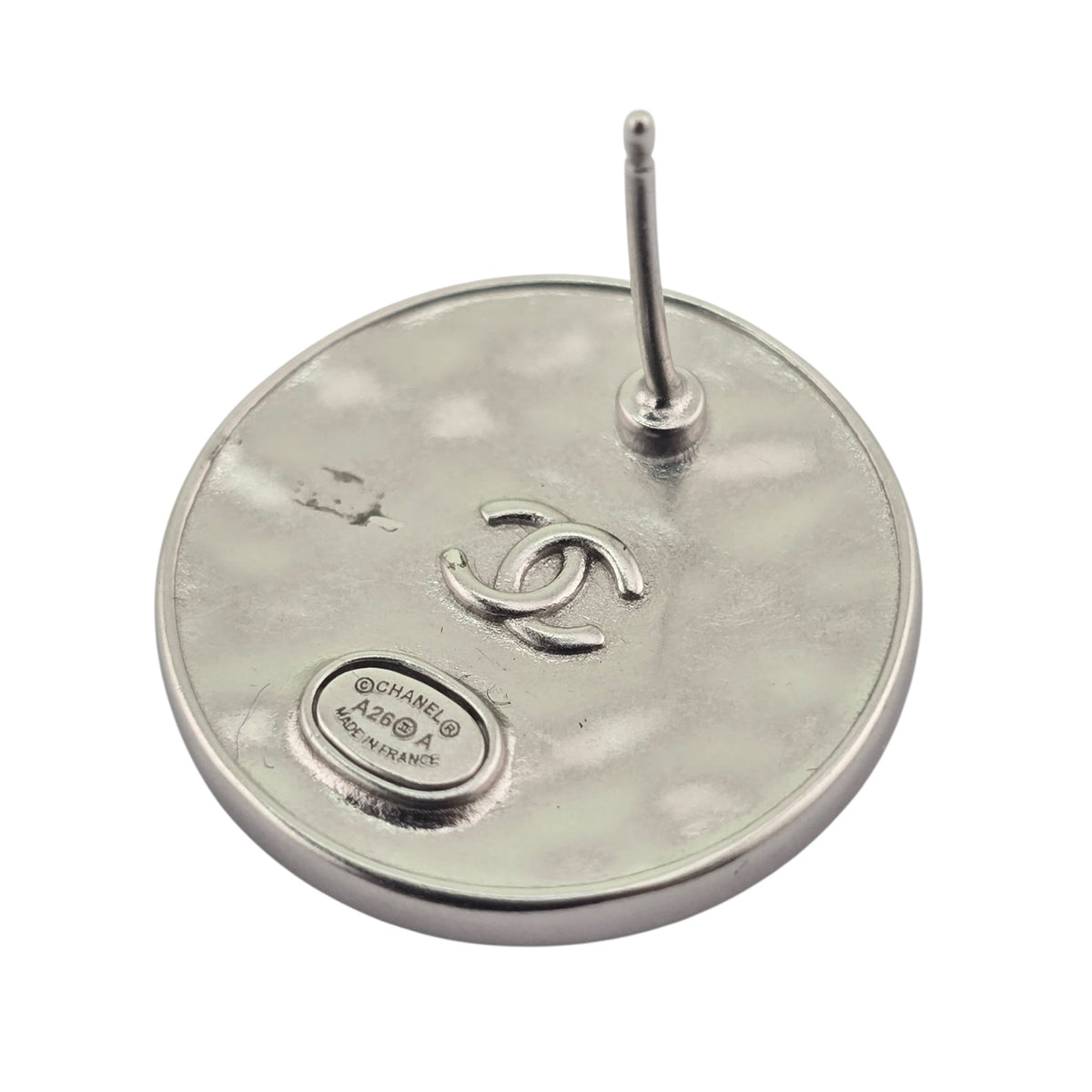 Chanel Silver Metier D’Art Earrings 2026 CHANEL