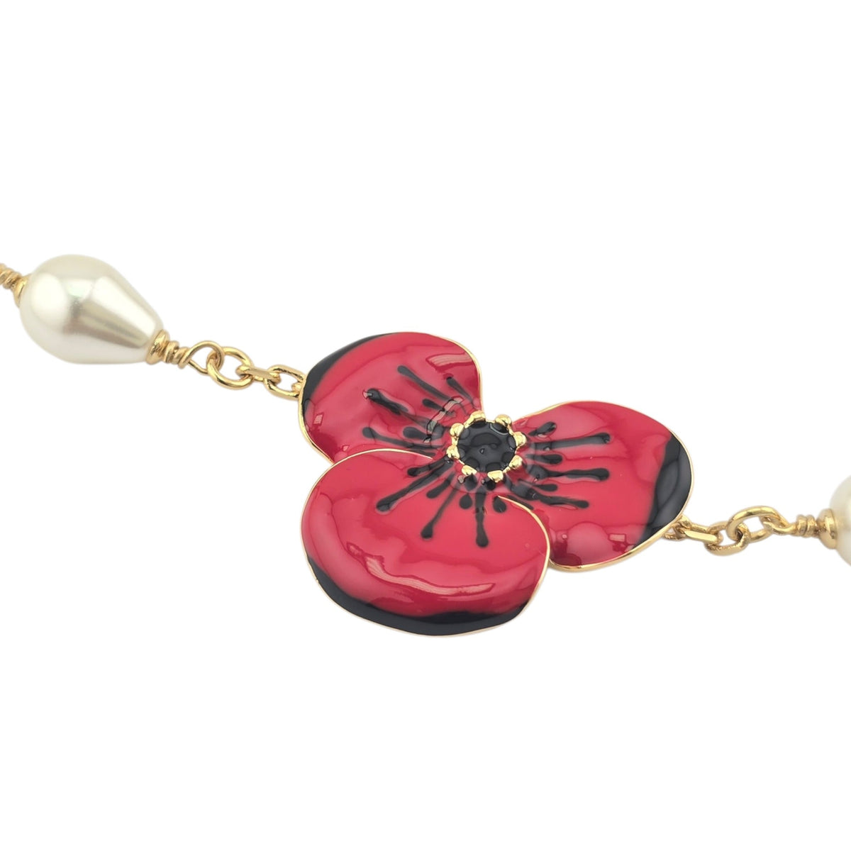 Chanel CC Red White Pink Flower Resin Choker Necklace FW 2026 CHANEL