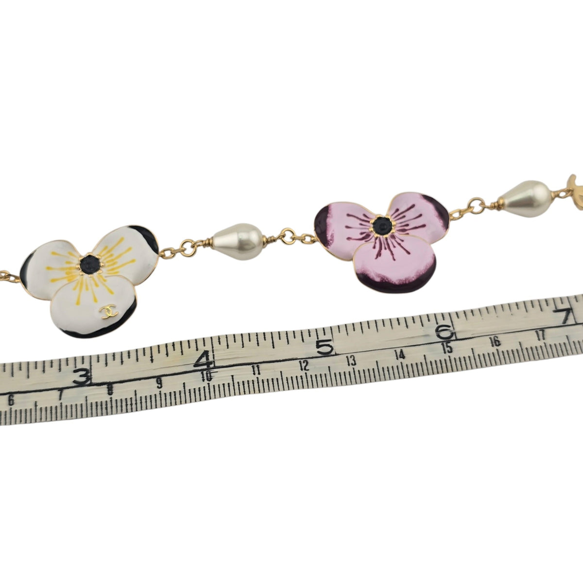 Chanel CC Red White Pink Flower Resin Choker Necklace FW 2026 CHANEL