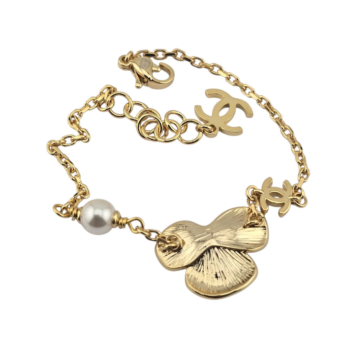 Chanel CC Red Flower Bracelet FW 2026 CHANEL