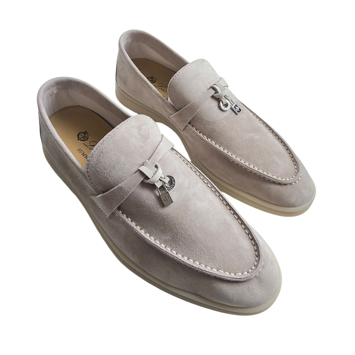 Loro Piana Summer Charms Walk Loafer - Pearl Powder - 39 LORO PIANA