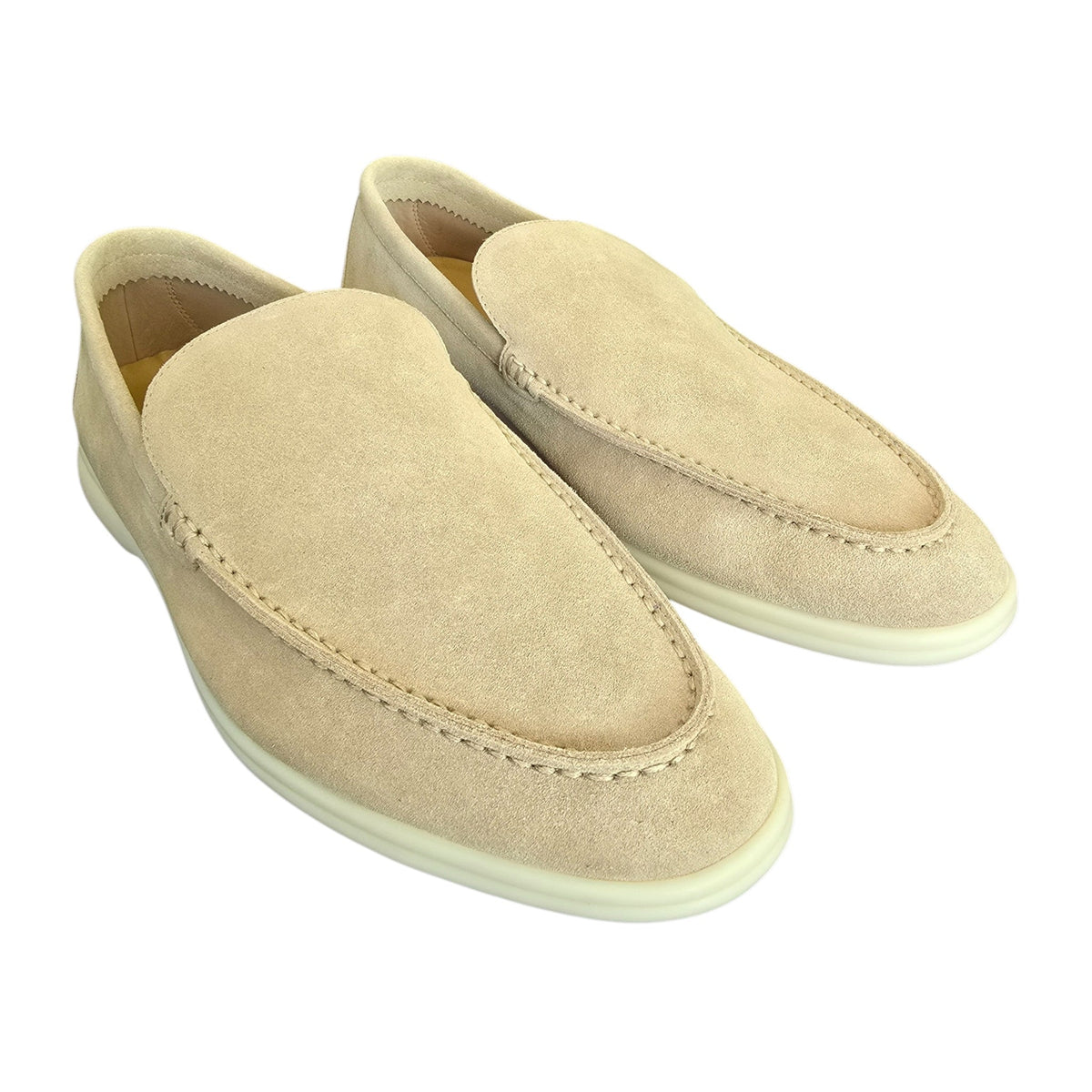 Loro Piana Summer Walk Loafer - Sandstone - 46 LORO PIANA