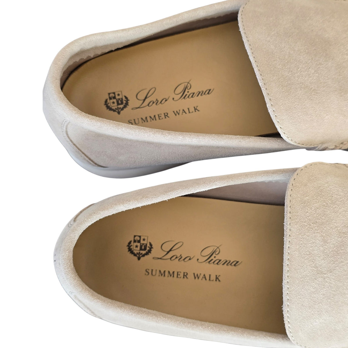 Loro Piana Summer Walk Loafer - Sandstone - 46 LORO PIANA