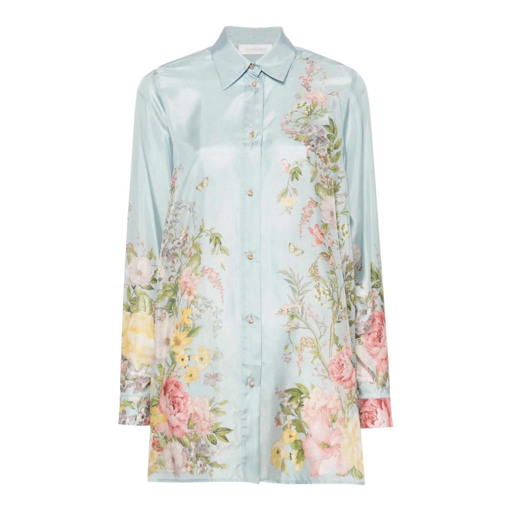 Zimmermann Waverly Floral-Print Shirt