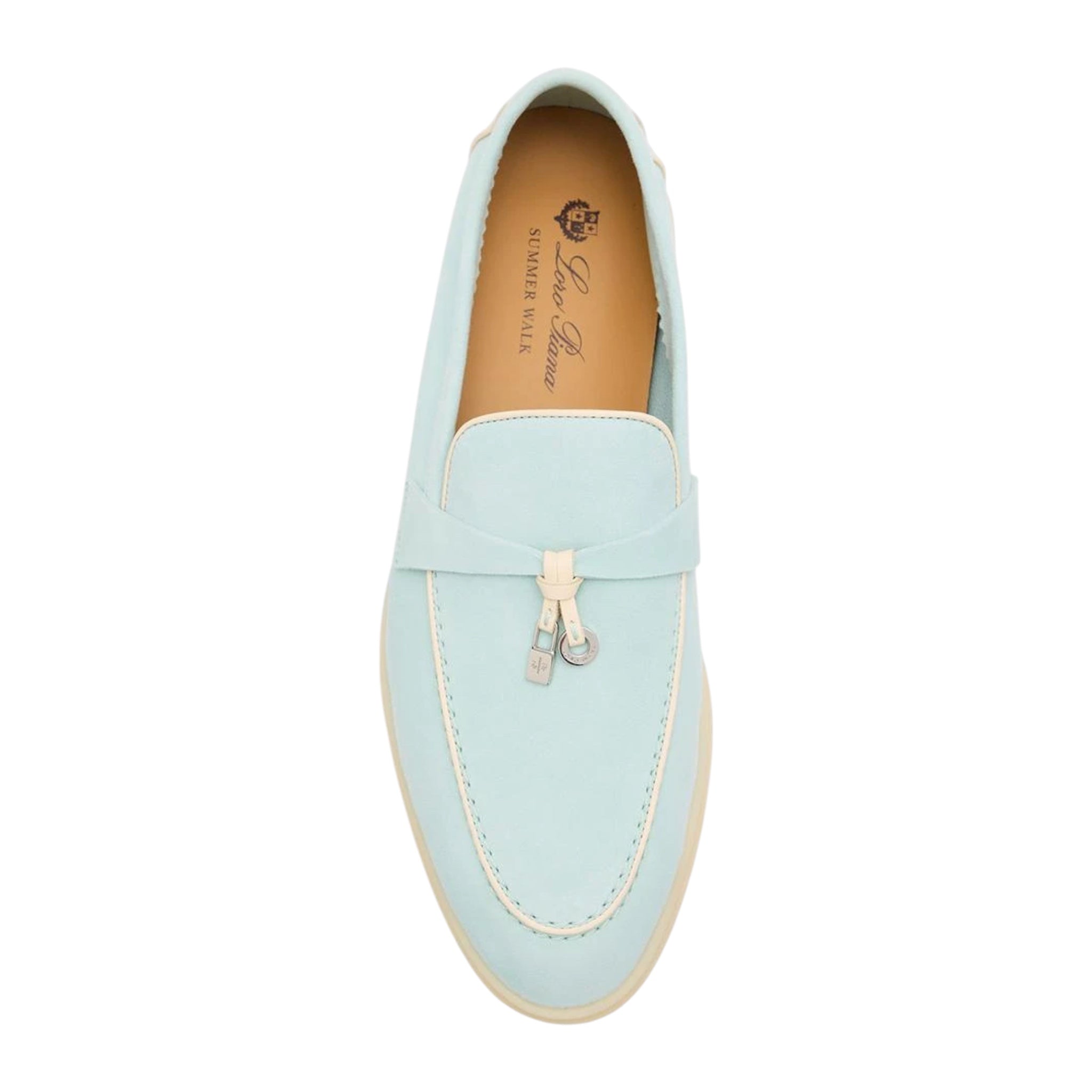 Loro Piana Summer Charms Walk Loafer - Azure Sapphire - 39 LORO PIANA