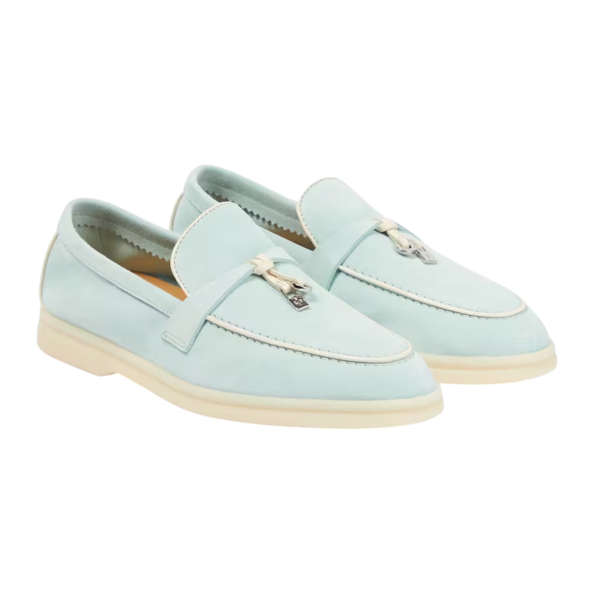 Loro Piana Summer Charms Walk Loafer - Azure Sapphire - 39 LORO PIANA