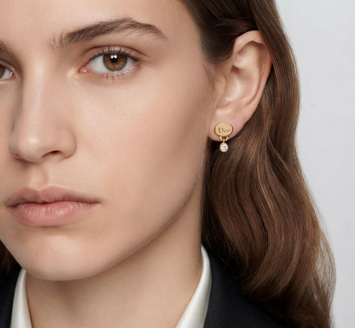Christian Dior Core Gold Earrings DIOR