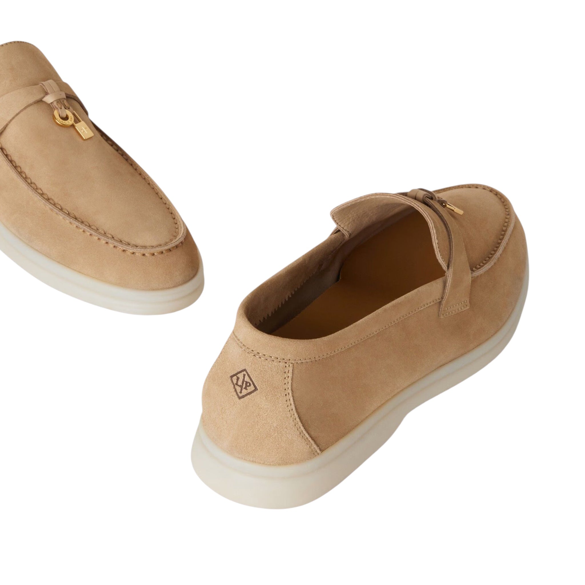 Loro Piana Summer Charms Walk Loafer - Sandstone - 40 LORO PIANA