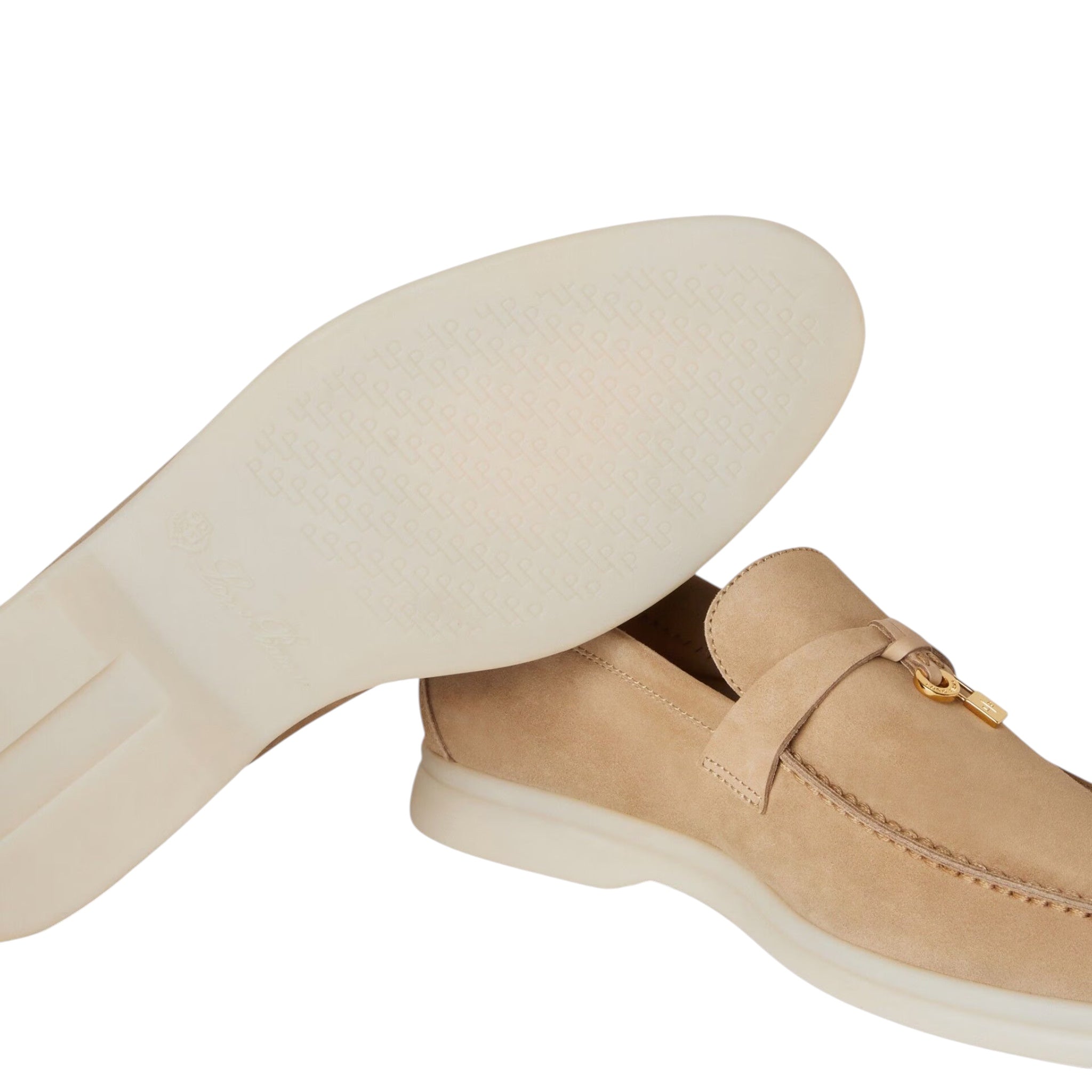 Loro Piana Summer Charms Walk Loafer - Sandstone - 40 LORO PIANA