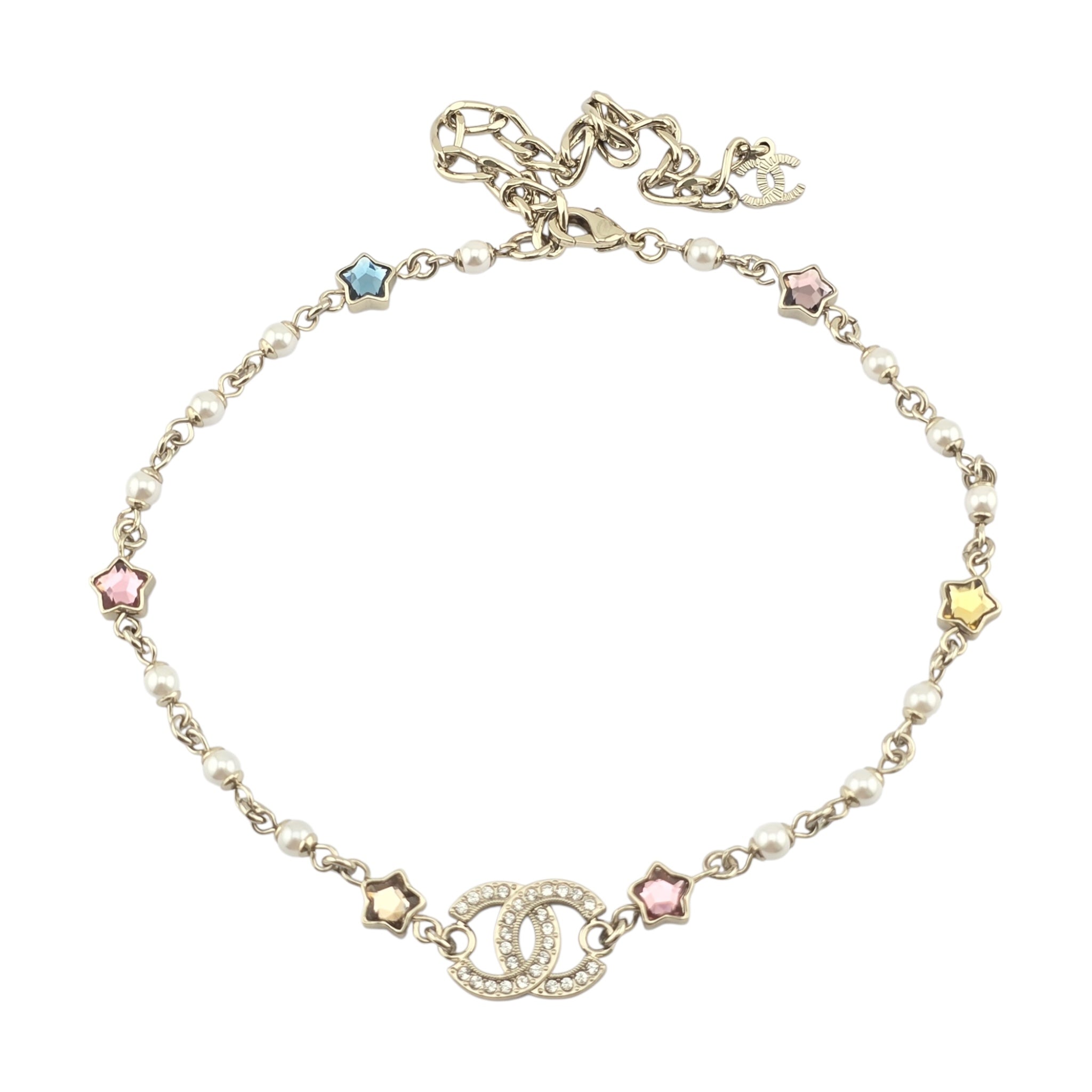 Chanel CC Multicoloured Choker Necklace 2025
