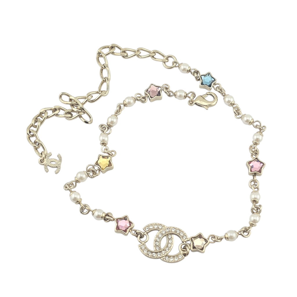 Chanel CC Multicoloured Choker Necklace 2025
