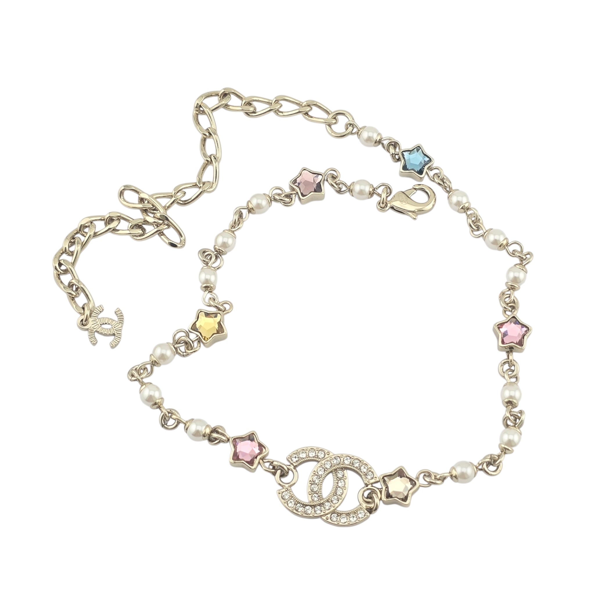 Chanel CC Multicoloured Choker Necklace 2025