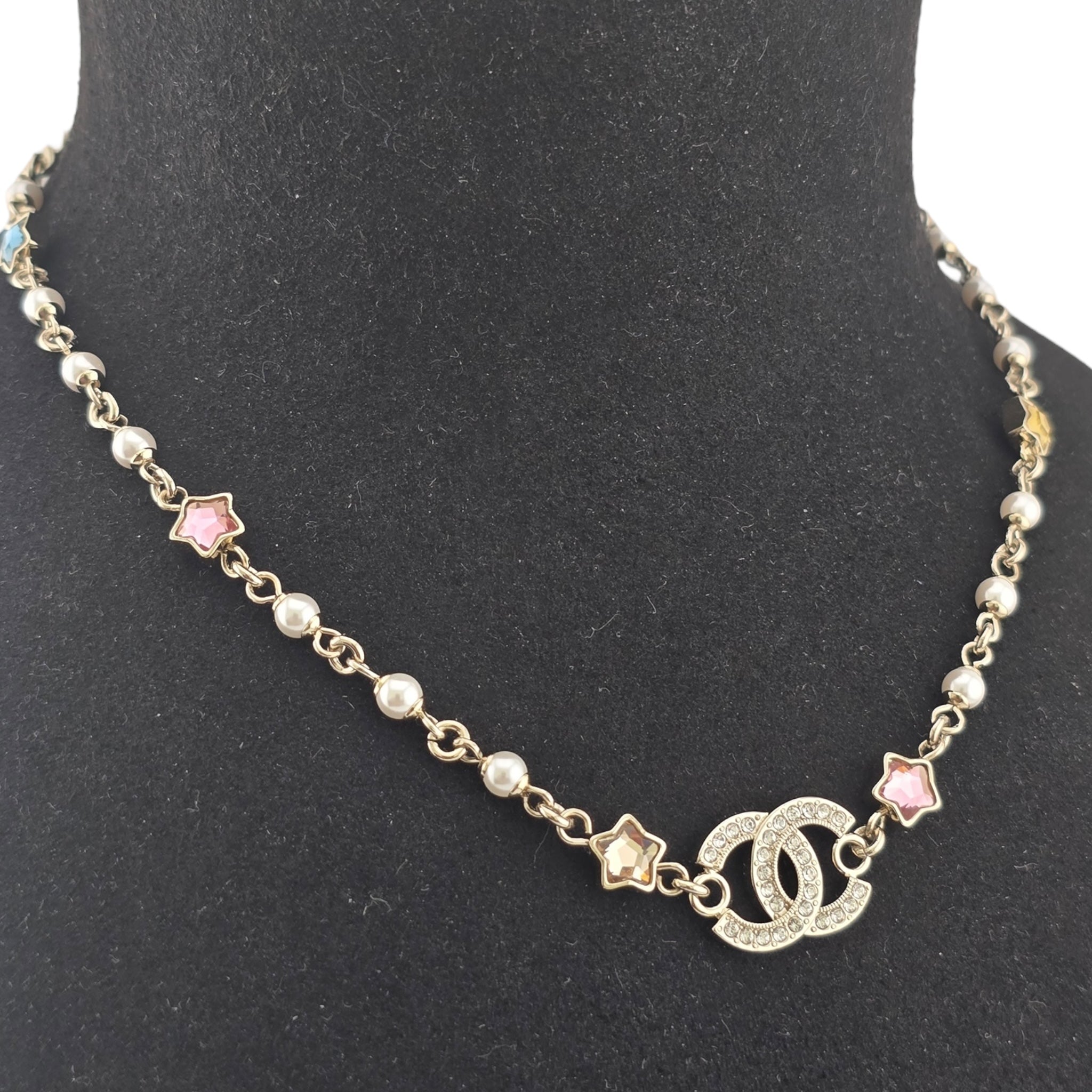 Chanel CC Multicoloured Choker Necklace 2025