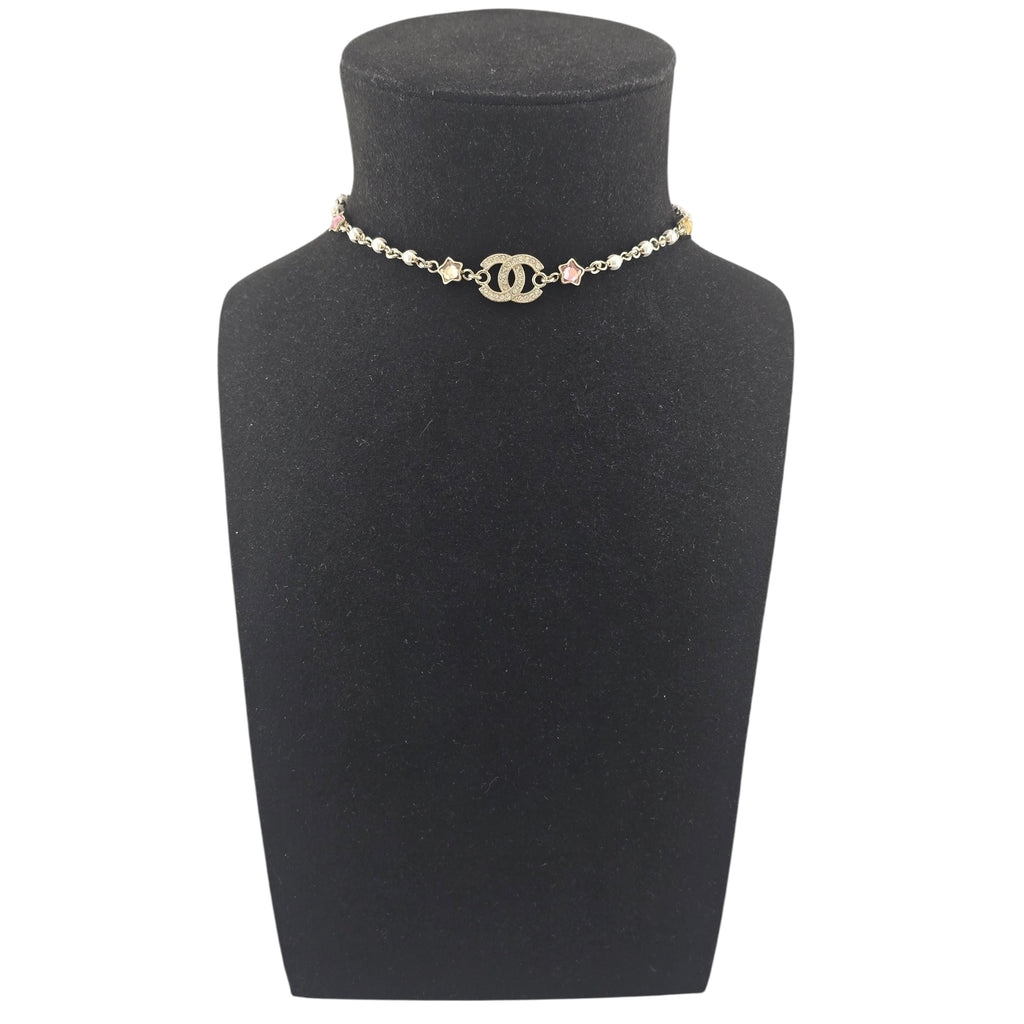 Chanel CC Multicoloured Choker Necklace 2025