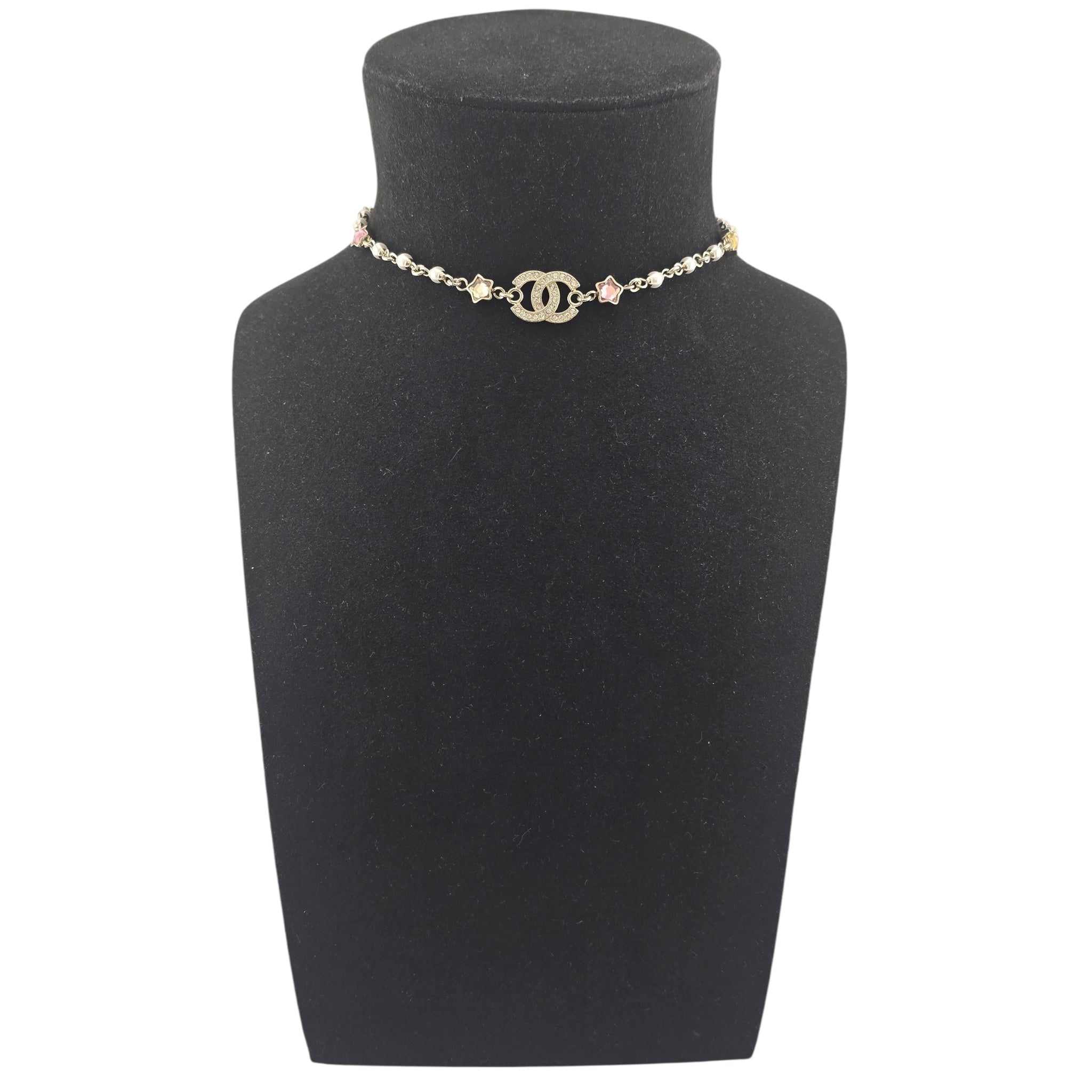Chanel CC Multicoloured Choker Necklace 2025