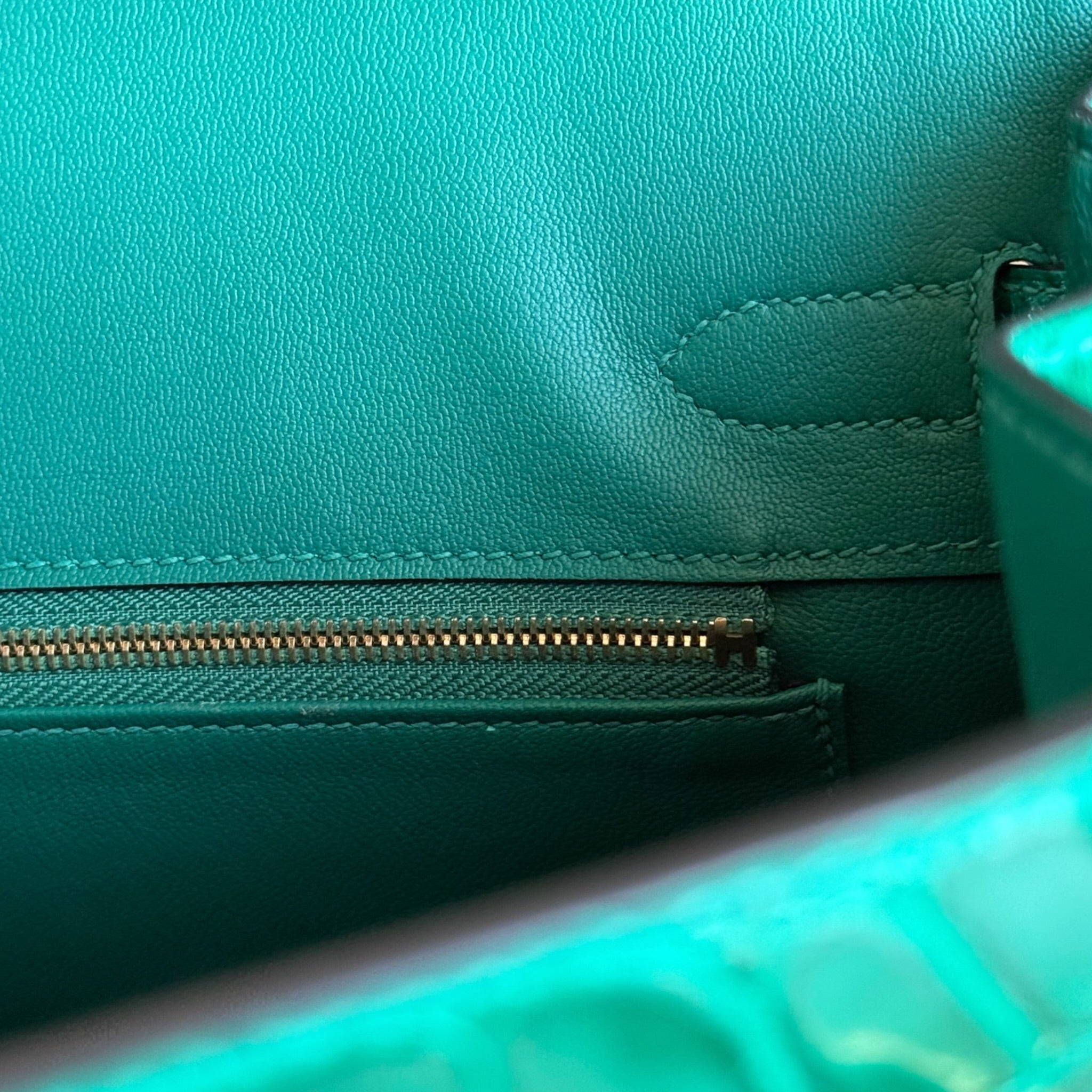 Hermès Birkin 30 Vert Emeraude Niloticus Crocodile GHW HERMES