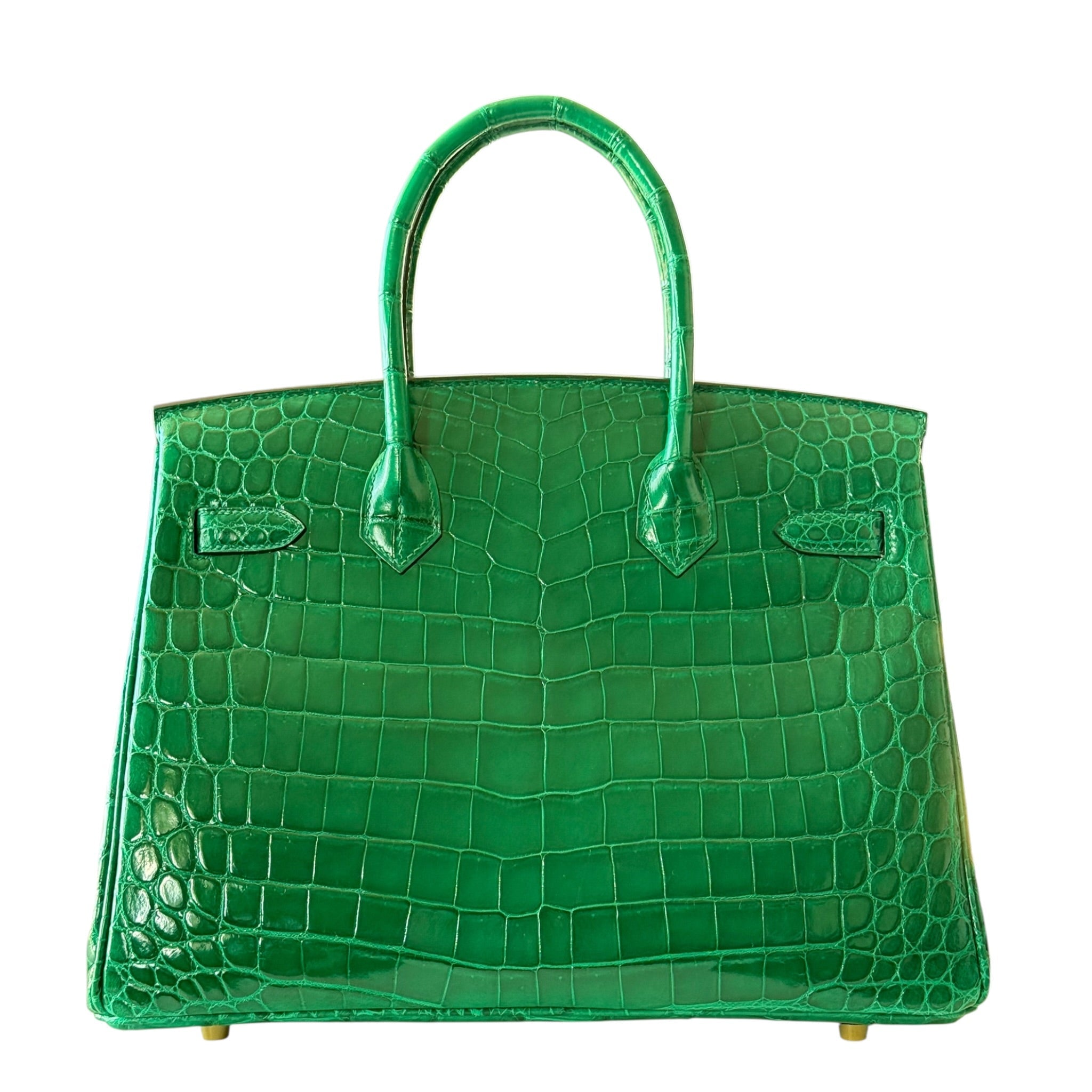 Hermès Birkin 30 Vert Emeraude Niloticus Crocodile GHW HERMES
