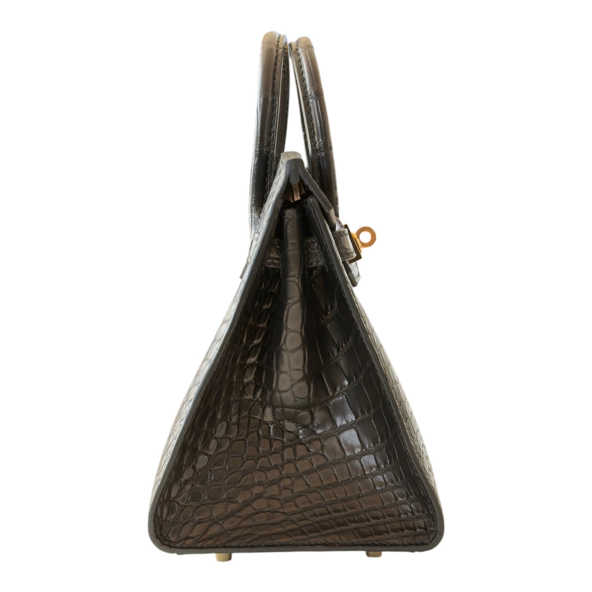 Hermès Birkin 20 Noir Alligator Gold Hardware HERMES