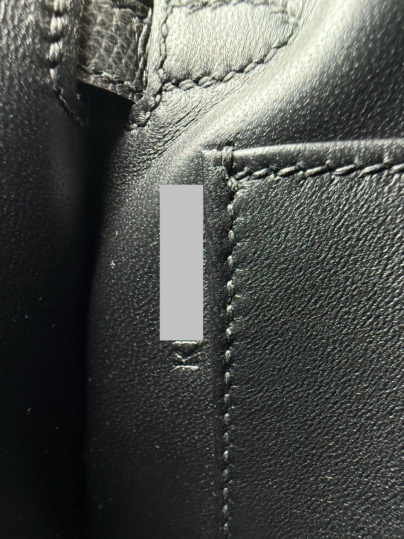Hermes Mini Kelly II Epsom Noir Gold Hardware Bag HERMES