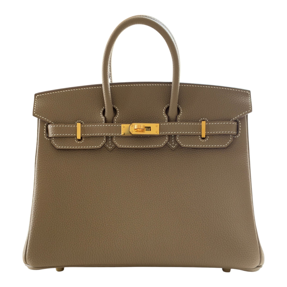 Hermès Birkin 25 Etoupe Togo Gold Hardware HERMES