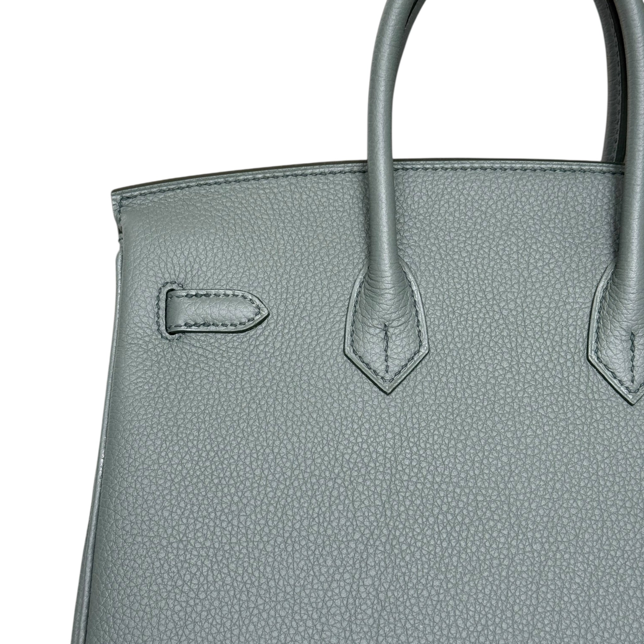 Hermès Birkin 25 Vert Amande Togo Gold Hardware HERMES