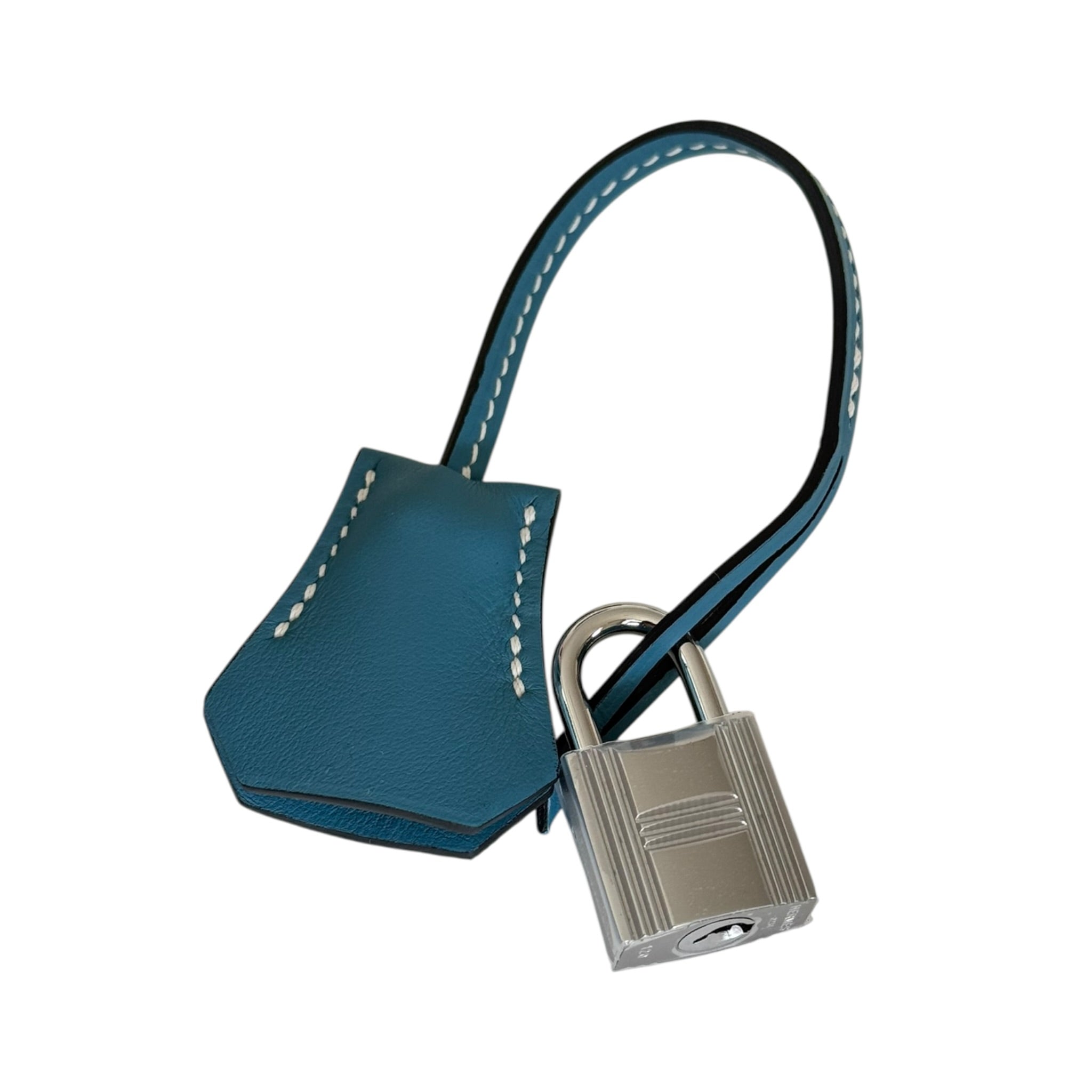 Hermès Birkin 25 Bleu Jean Swift Palladium Hardware HERMES