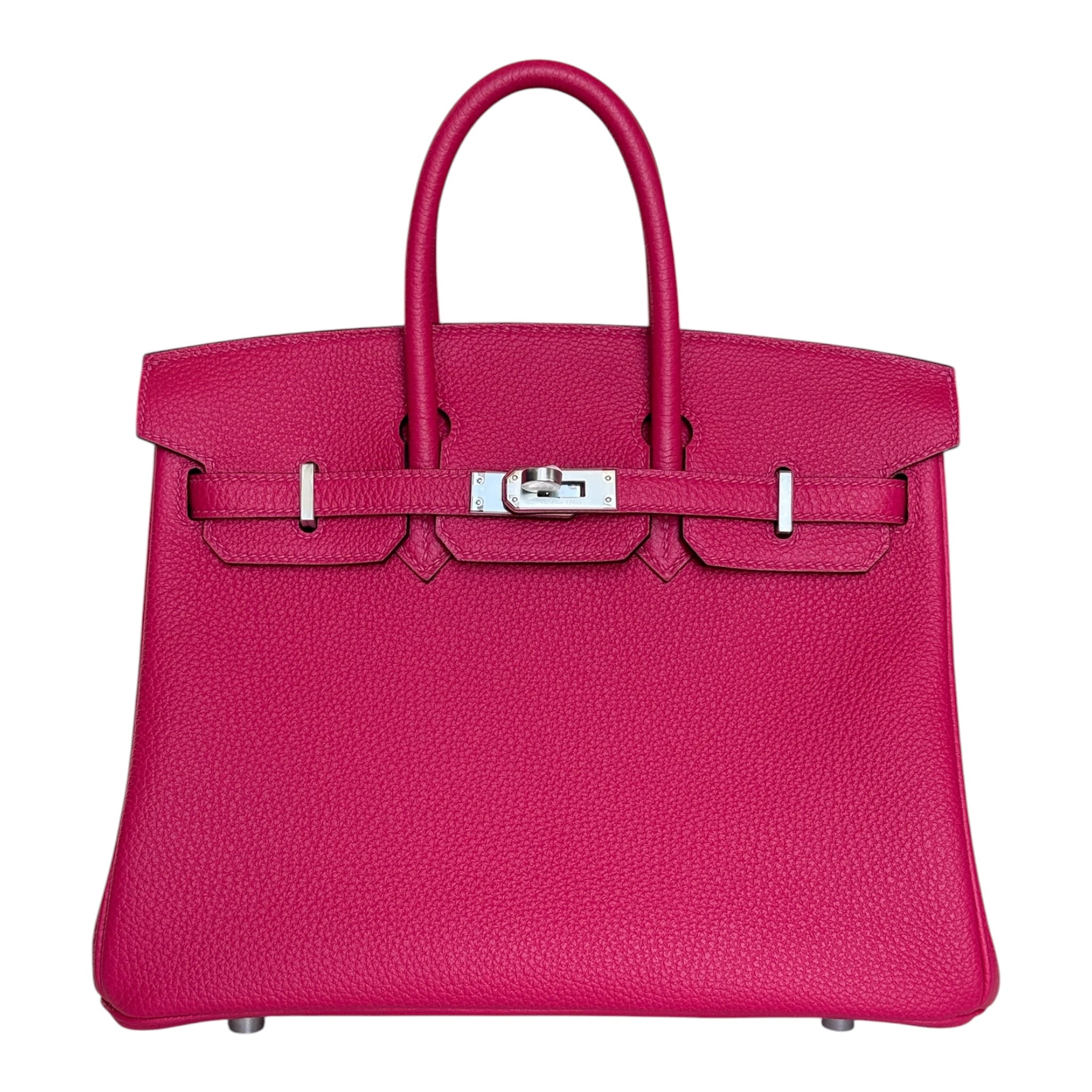 Hermès Birkin 25 Rose Mexico Togo PHW #K 2025 HERMES
