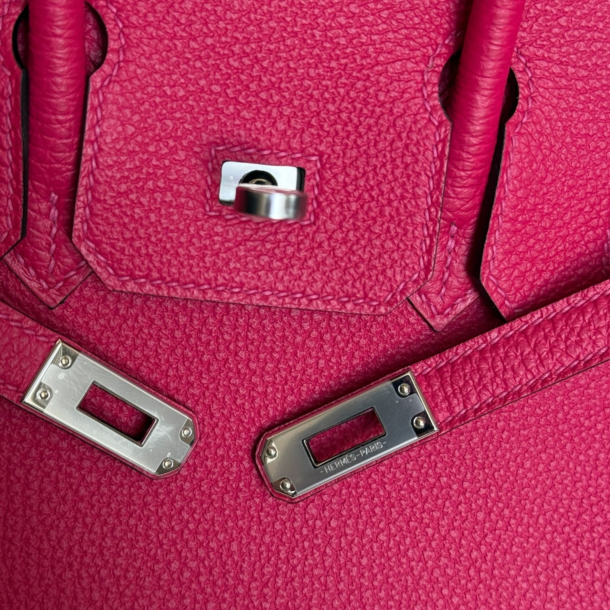 Hermès Birkin 25 Rose Mexico Togo PHW #K 2025 HERMES