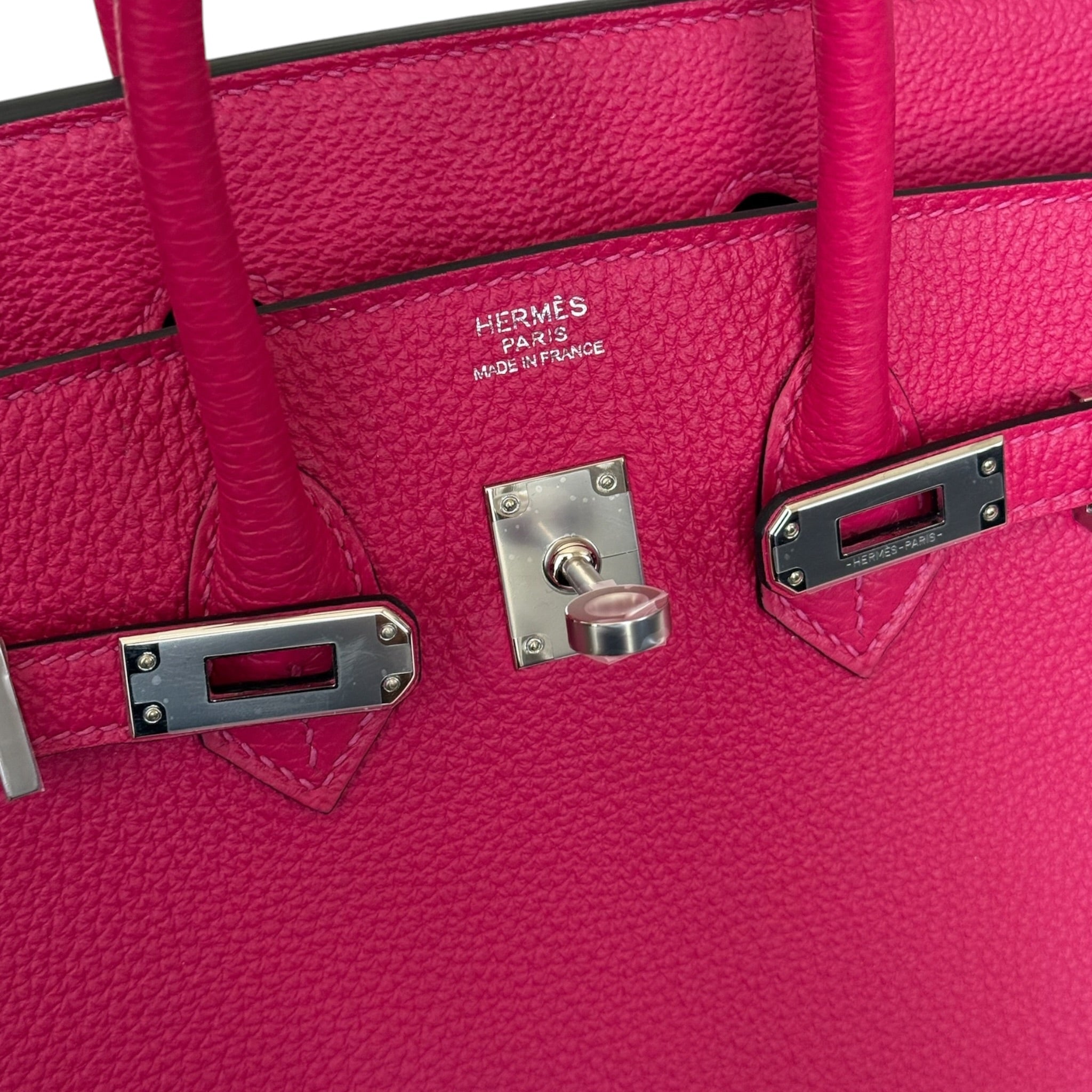 Hermès Birkin 25 Rose Mexico Togo PHW #K 2025 HERMES