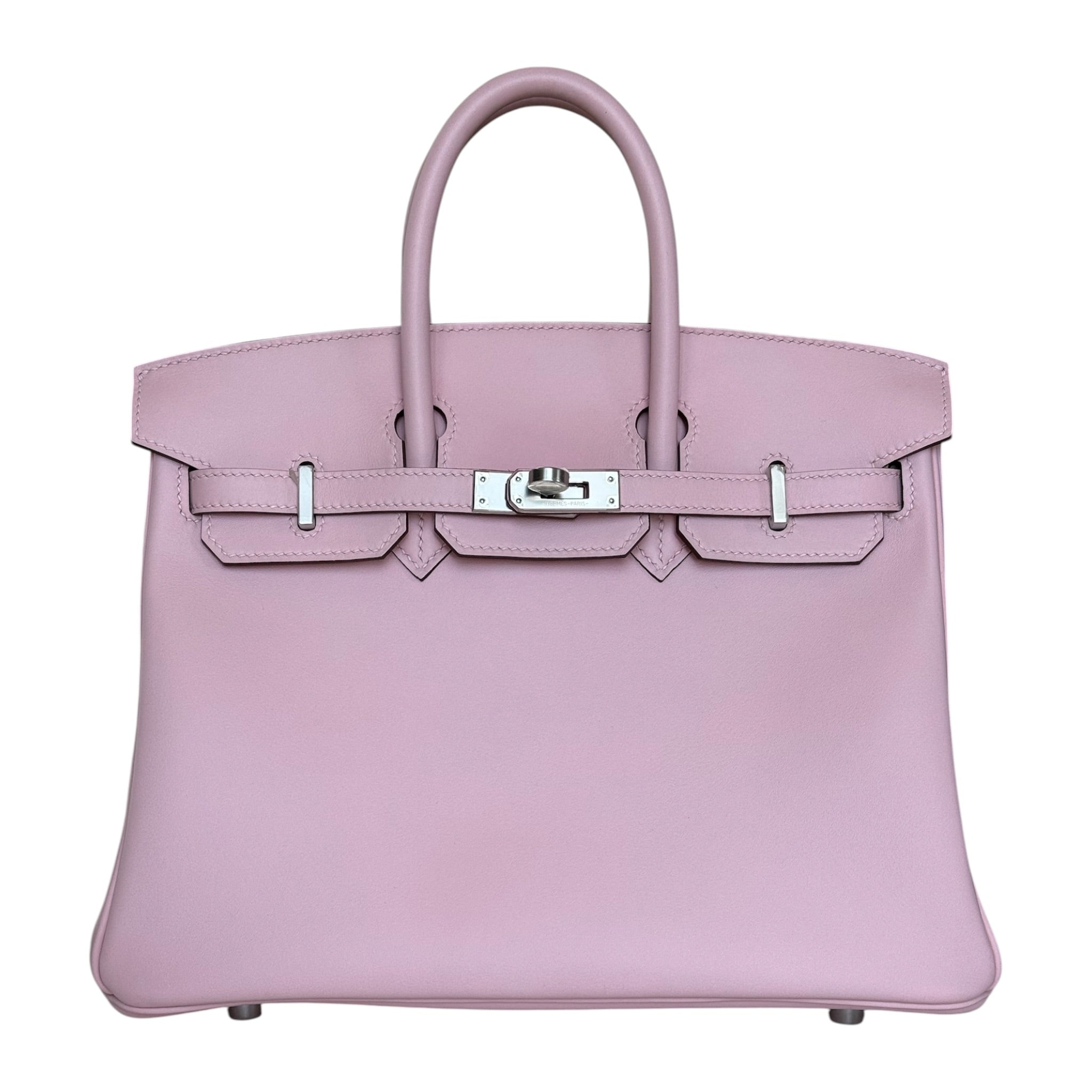 Hermès Birkin 25 Rose Sakura Swift PHW #K 2025 HERMES