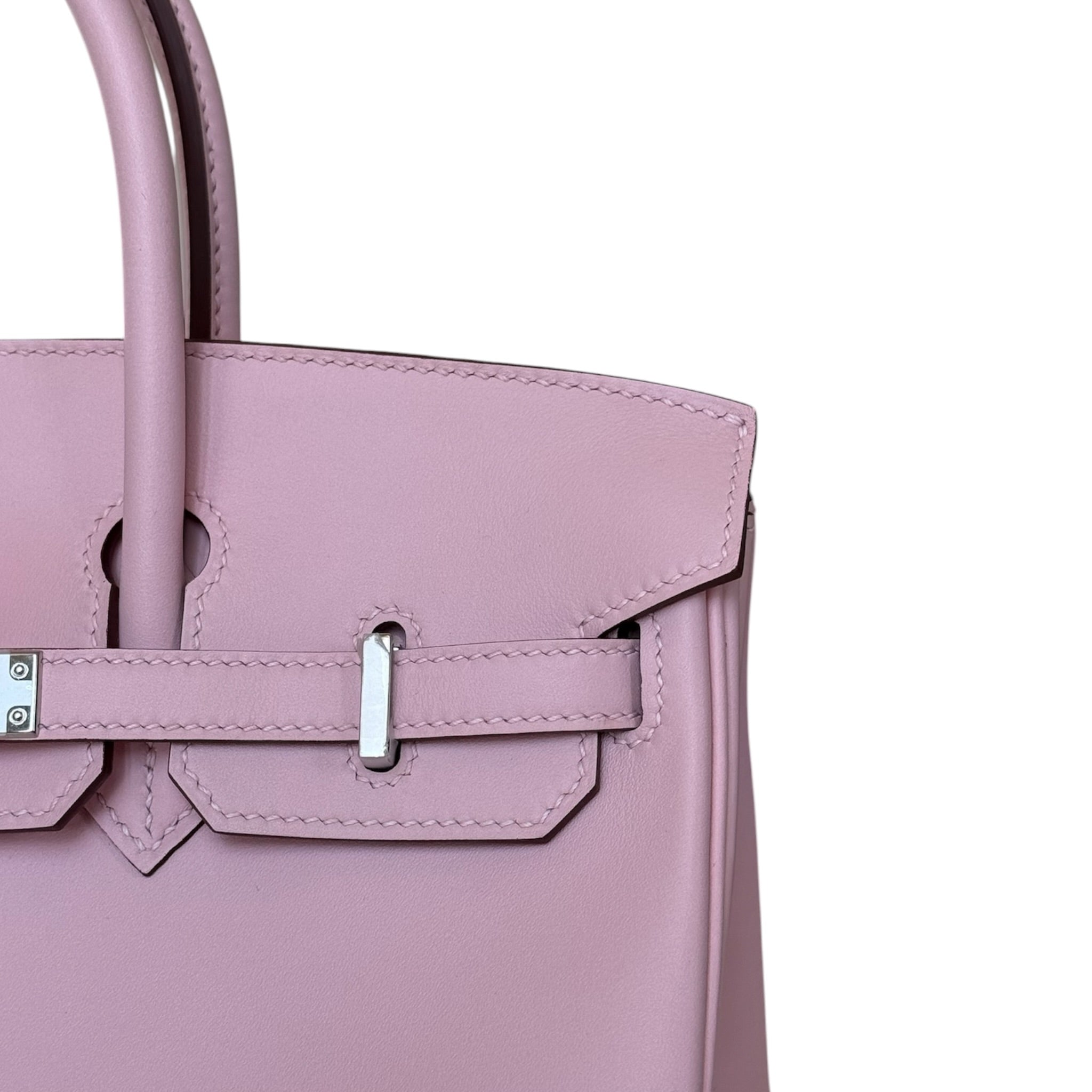 Hermès Birkin 25 Rose Sakura Swift PHW #K 2025 HERMES