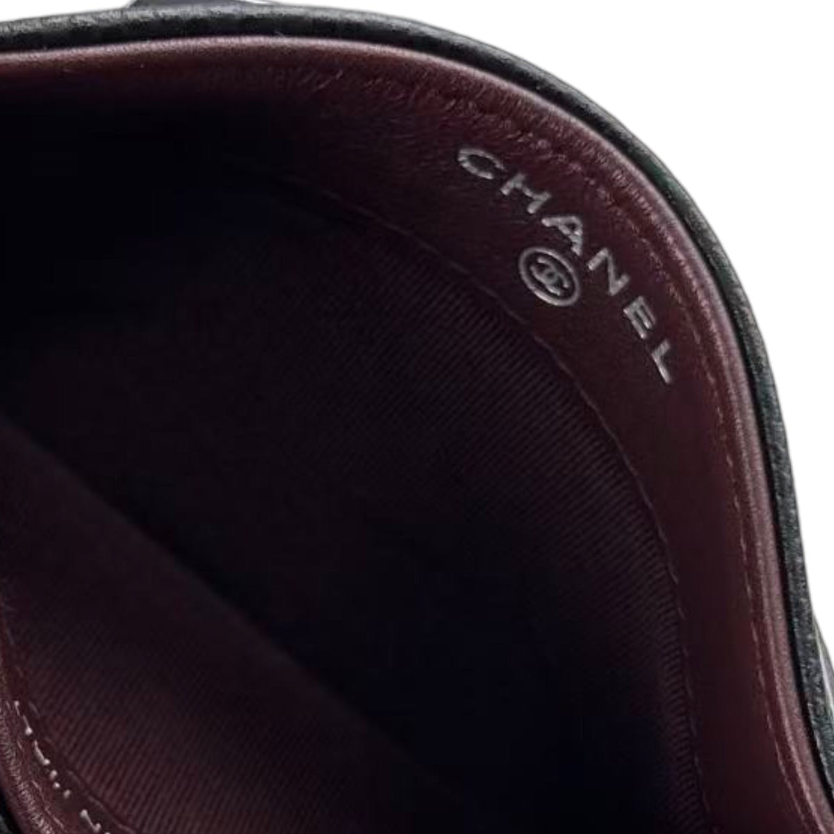 Chanel CC Caviar Black Classic Cardholder SHW CHANEL