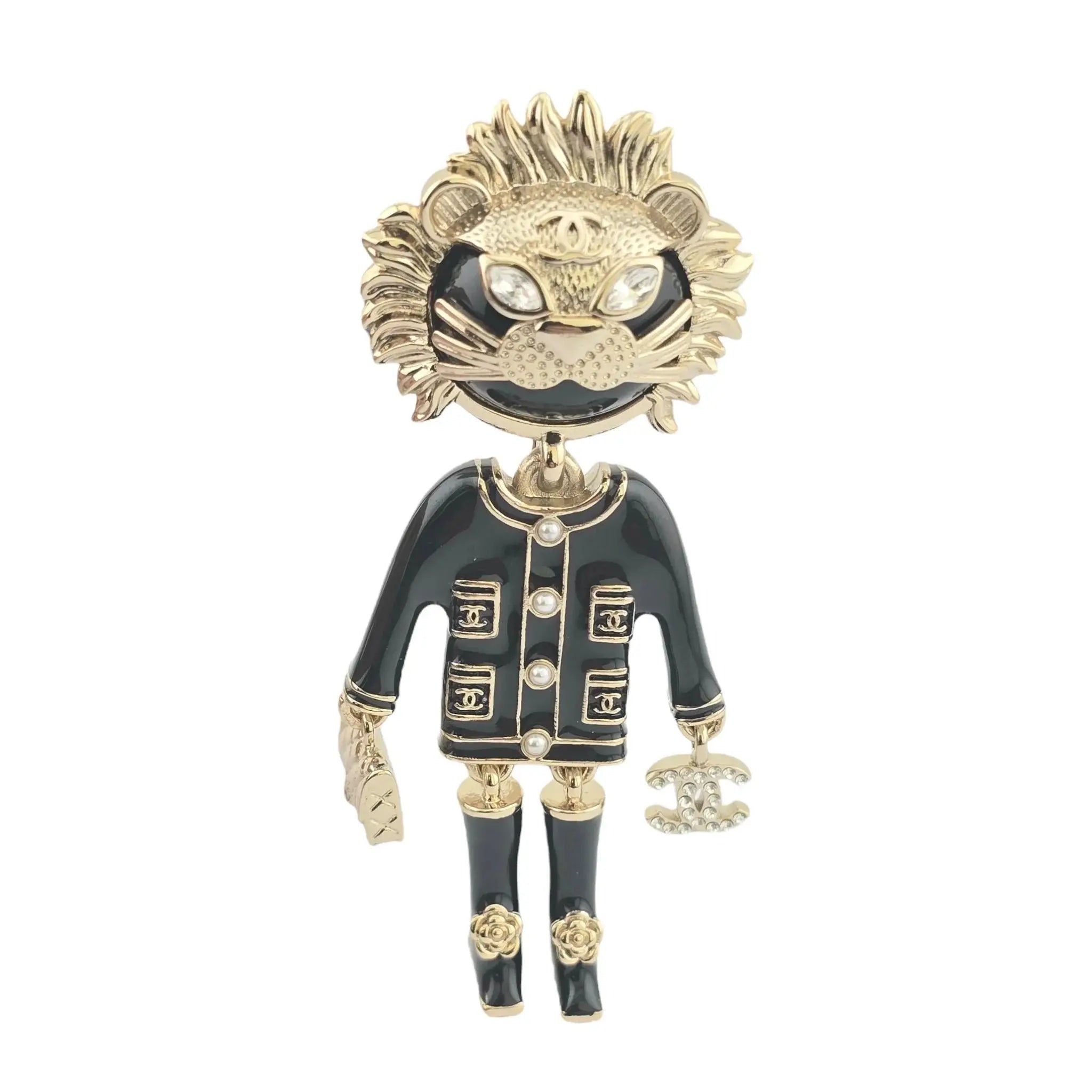 Chanel CC Coco Lion Brooch 2022 CHANEL