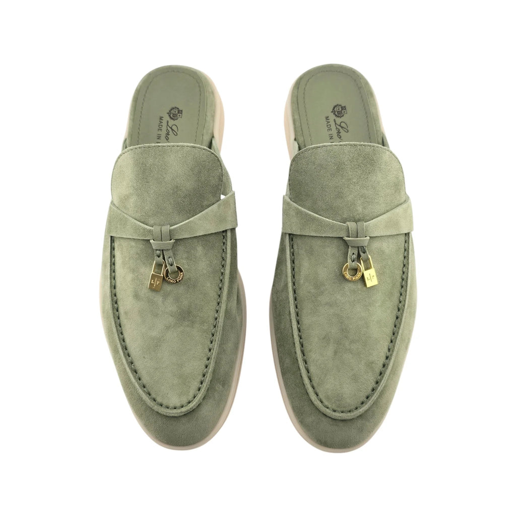 Loro Piana Babouche Charms Walk Loafer - Tea Room (Green) - 40 LORO PIANA