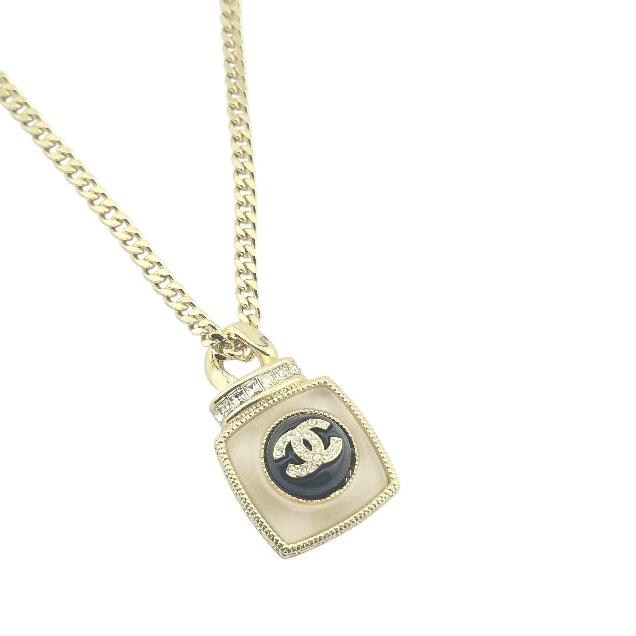 Chanel CC Bottle Pendant Necklace 2022 CHANEL