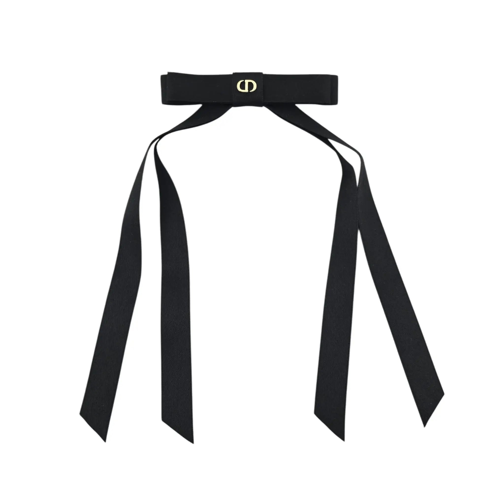 Christian Dior Twist Bow Hair Clip Barrette DIOR