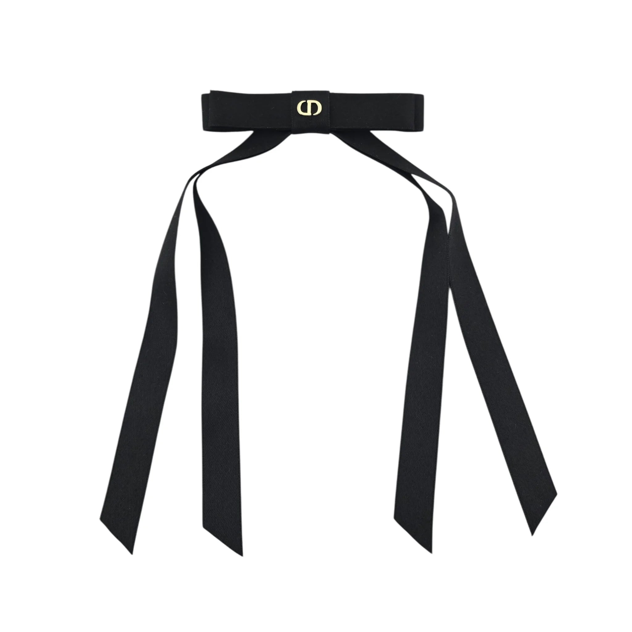 Christian Dior Twist Bow Hair Clip Barrette DIOR