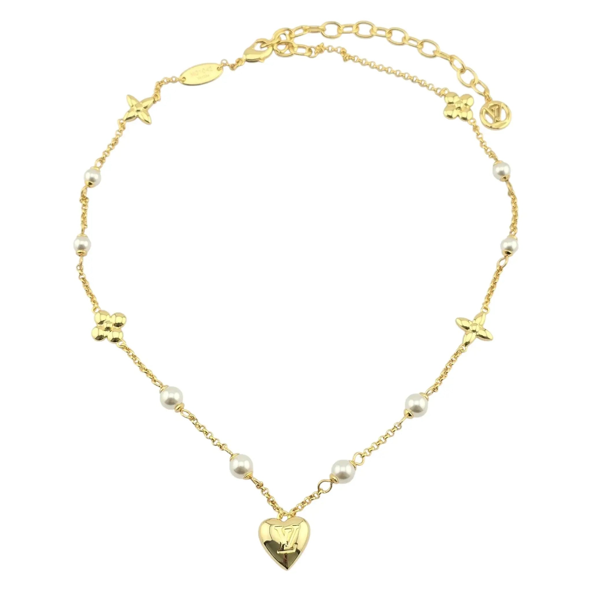 Louis Vuitton LV Heart Necklace LOUIS VUITTON