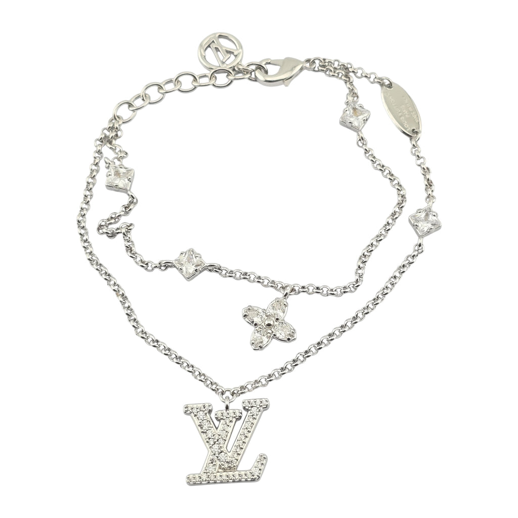Louis Vuitton Lady LV Silver Bracelet LOUIS VUITTON