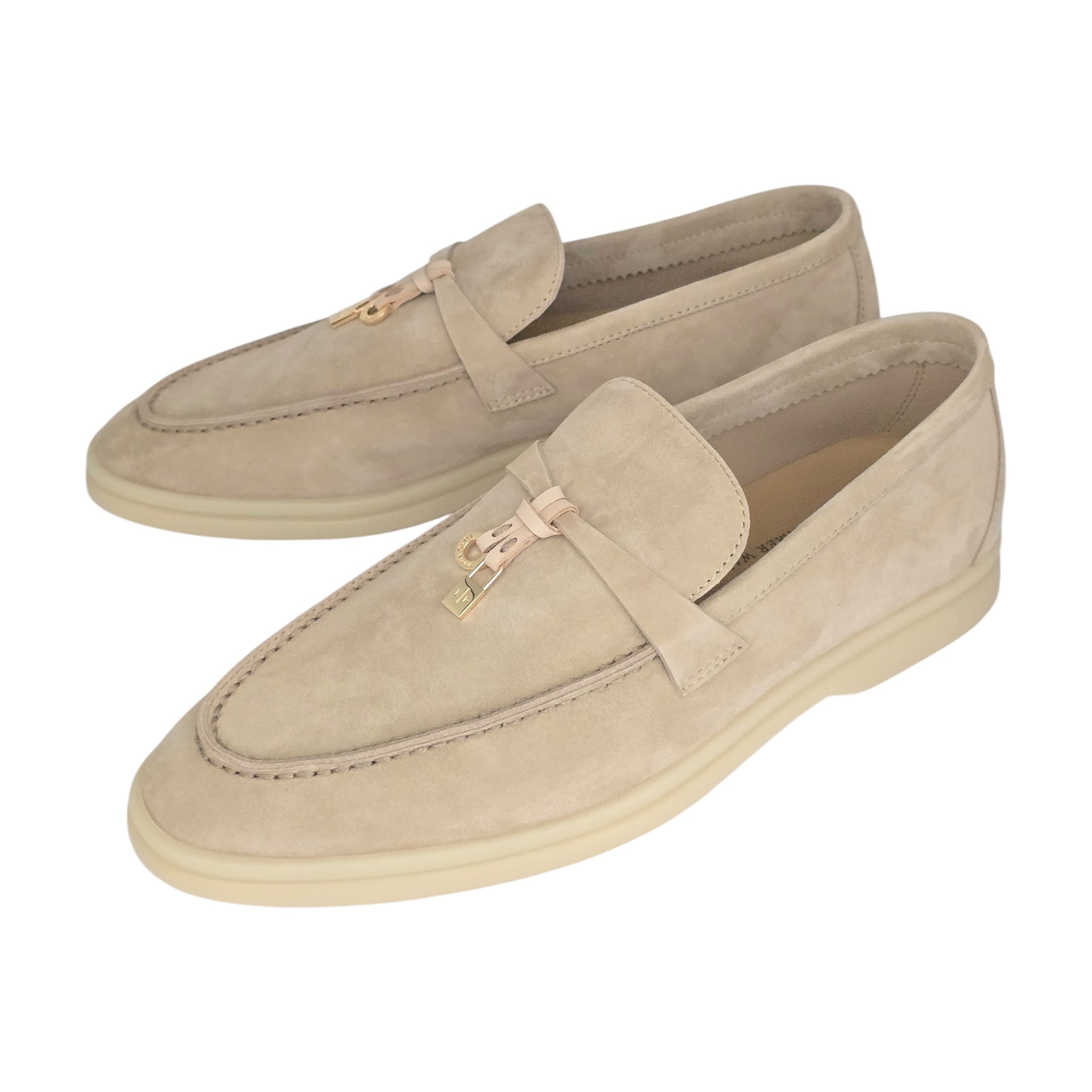 Loro Piana Summer Charms Walk Loafer - Sandstone