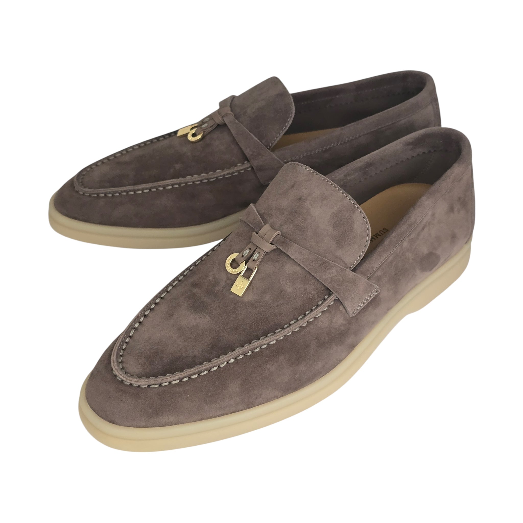 Loro Piana Summer Charms Walk Loafer Rain Drops 